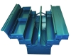Stahlblech Werkzeugkasten, 5-tlg, Farbe Blau, 530x200x200mm