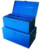 Stahlblech Montagekoffer, Farbe Blau, 690x360x310mm