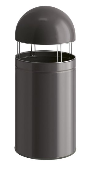 Abfallbehälter Abfallsammler Wesco Big Cap, 120 Liter, Farbe Graphit