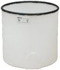 Auffangbehälter Runder Behälter CTB, Polyethylen, 60 Liter, 420mm Ø, 480mm Höhe, Farbe Natur