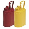 Sicherheitsbehälter aus Stahlblech, 4 Liter, 120 x 340 x 195 mm, Farbe Gelb