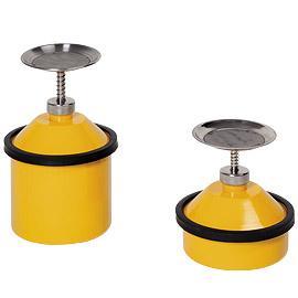 Sparanfeuchter Sicherheitsbehälter aus Stahlblech, 1 Liter, Ø180 x 200mm, Farbe Gelb