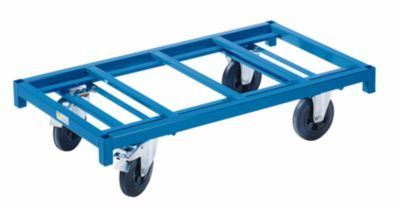 Schwerlastwagen Kombiwagen Paketwagen, 1550x800mm, Grundmodell, Tragf. 500kg, Blau