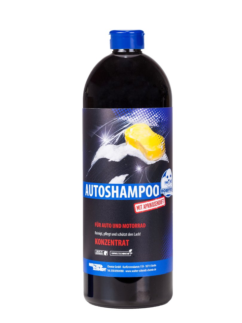 Autoshampoo Konzentrat 1 ltr. Flasche, 1 Karton = 12 Flaschen