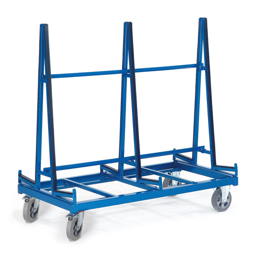 Plattenwagen, 1680x880mm, Tragf. 1200kg, blau