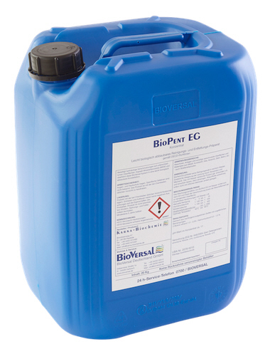 BioVersal BioPent EG, Entölungsmittel für die Industrie, Allzweckreiniger, 20kg Kanister