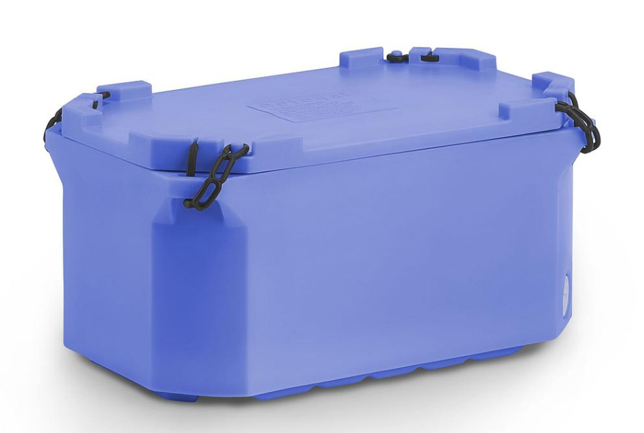 Hygiene Palettenbox BI-70, Reinraumgroßbehälter, 744x483x340mm, PE-Schale PU-Kern, 70L, Verkehrsgelb